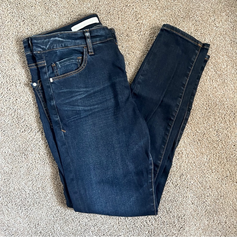 Pilcro and the Letterpress Script Skinny Jeans